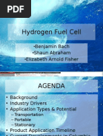 Hydrogen Fuel Cell: - Benjamin Bach - Shaun Abraham - Elizabeth Arnold Fisher - Jared Dupree