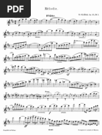 Gliere - 11 Pieces, Op.35 - 1 - Flute Part