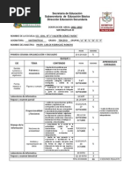 Dosificaciontercergradosecundaria2012 2013 120716145409 Phpapp02