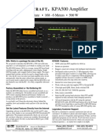 KPA500 Datasheet 2011 V1b