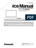 Service Repair Manual For Panasonic TC P50G15