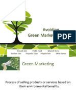 Green Marketing Myopia 