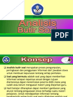 Analisis Butir Soal