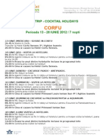 Program Info Trip Corfu