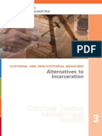 Alternatives Incarceration