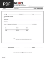 Doc-20 Slop Certificate