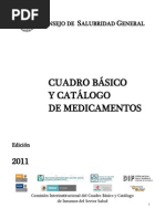 Cuadro Basico de Medicamentos 2011