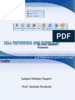 8 Cell Ref and Formulae