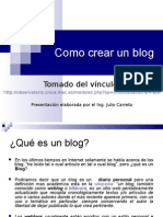 Como Crear Un Blog