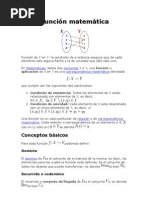 Funciones Matemáticas