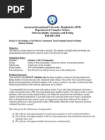 Developing A Test Plan For Automated Ticket Issuing System For Dhaka