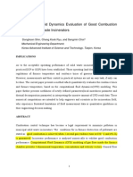 Computational Fluid Dynamics Evaluation of Good Combustion