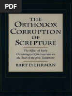 Bart Ehrman - The Ortodox Corruption of The Scripture