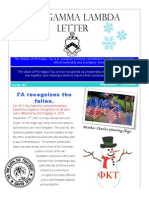 The Gamma Lambda Letter December 2013