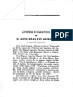 Apuntes Biograficos de D Jose Joaquin Olmedo