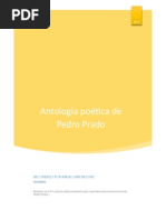 Antología Poética de Pedro Prado