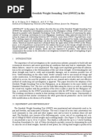 Guidelines of The Swedish Weight Sounding Test (SWST) in The Philippine Setting