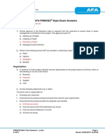 Prince2 Answers