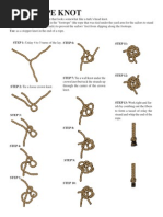 Footrope Knot