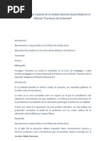 Aplicación de Los 4 Pilares en El Modelo Docente Desarrollado en La Película Escritores de La Libertad Iber Vidales