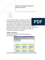 Distributed Control Standard Connects Industry Regardless of Bus