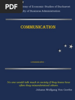 11 - Lecture - Communication and Its Importance For HRM