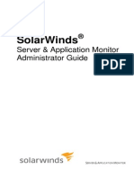 Solarwinds Server & Application Monitor Administration Guide