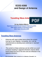 Antennas-9 - Travelling Wave Antennas