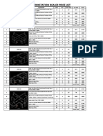 Modular Dealer Price List