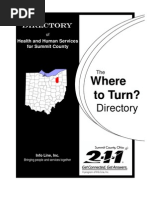 Where To Turn Sept 2009 - Complete Directory