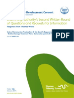 Code of Construction Practice Part B: Site Speci C Requirements - Beckton Sewage Treatment Works (Comparite Against 28 February 2013)