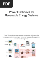 Power Electronics For Renewable Energy Systems