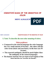 Almalech, Mony. Cognitive Basis of Semiotics of Color - 1