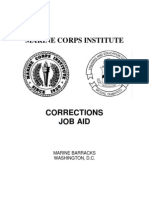 Marine Corps Institute: Corrections Job Aid