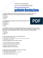 Practice Test Questions Downloaded From FILIPINO NURSES CENTRAL