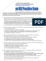 Practice Test Questions Downloaded From FILIPINO NURSES CENTRAL