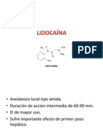 LIDOCAÍNA