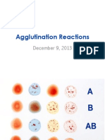 Agglutination Reactions