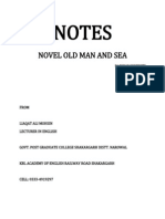 Notes Novel Old Man and Sea