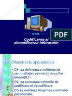 Codificarea Informatiei