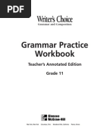 Grammar Practice Workbook