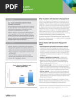 Vsphere Operations Management - Datasheet