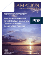 Report134 Direct Contact Membrane Distillation Based Desalination Process