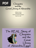 Cleopatra and The Great Library