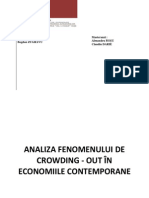 Darie & Rosu - Analiza Fenomenului de Crowding-Out În Economiile Contemporane