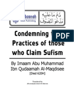 Condemning The Practices of Those Who Claim Sufism Al Maqdisee