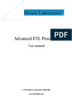 Advanced ETL User Manual