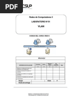 Laboratorio 01 - VLAN