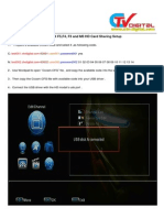 SKYBOX F5F4 F3 and M3 HD Card Sharing Setup