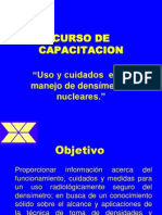 Curso Capacitación Densímetros